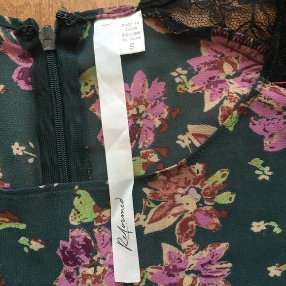 Anthropologie Reformed Floral Dress Small - Picture 3 of 3